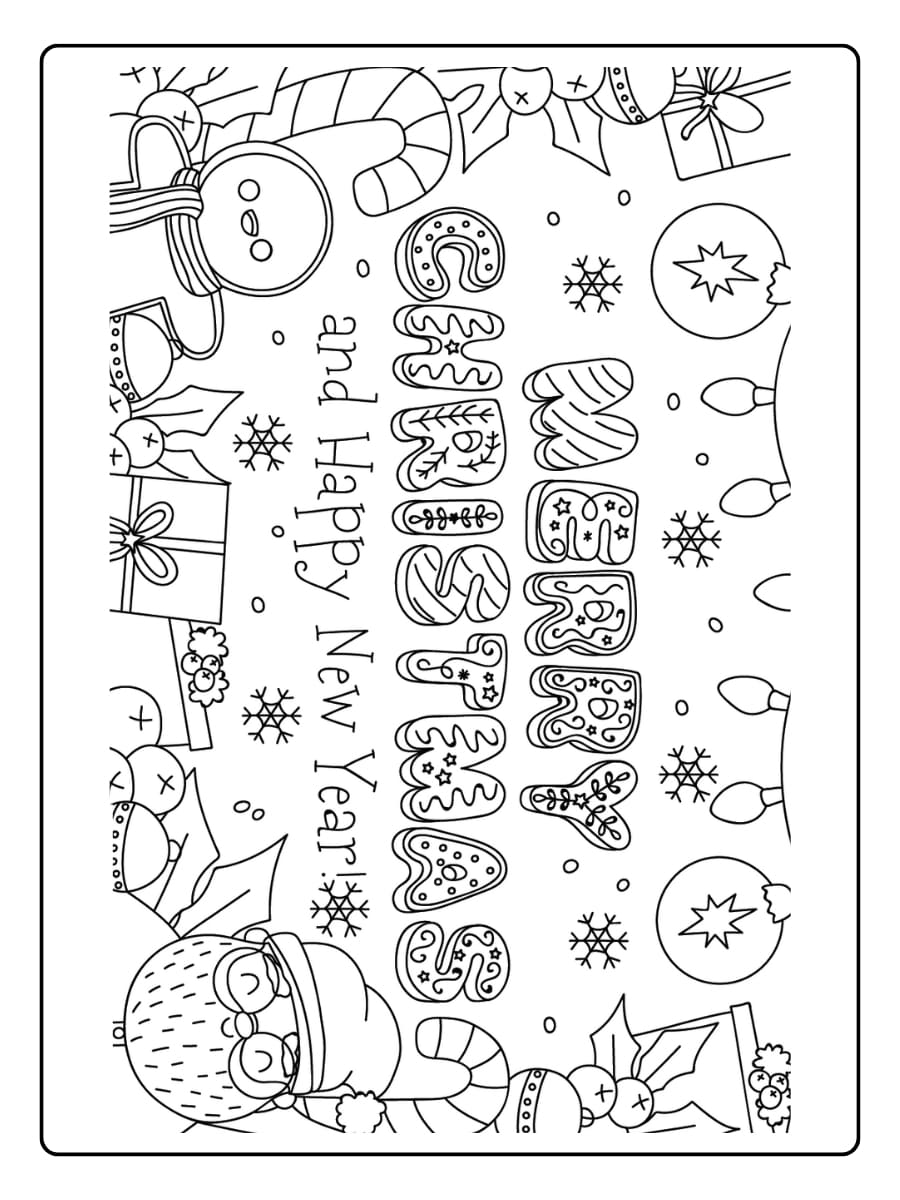 Weihnachten Ausmalbilder (44)