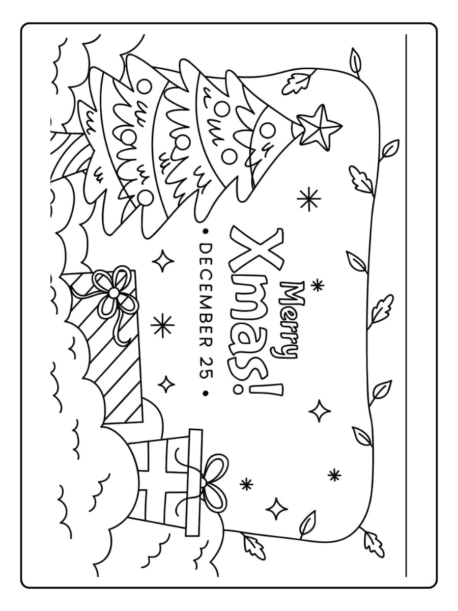 Weihnachten Ausmalbilder (45)