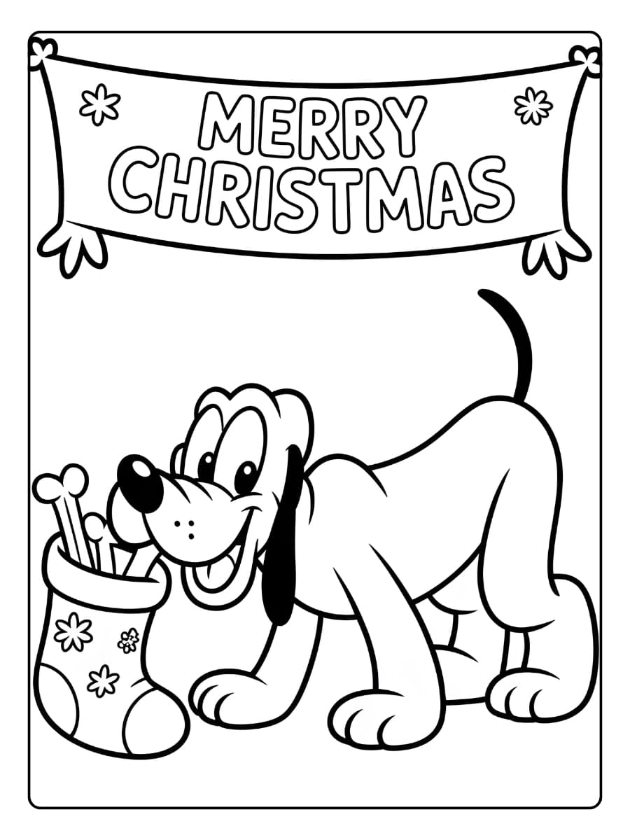 ausmalbilder weihnachten disney (11)