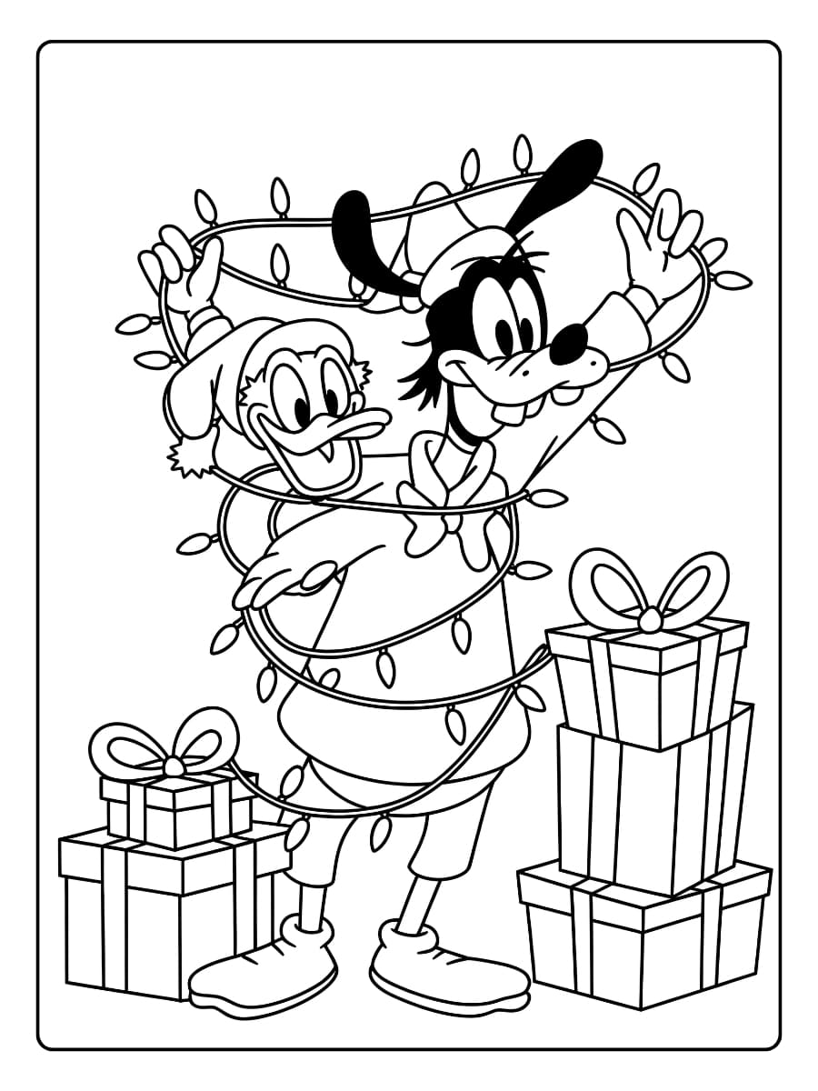 ausmalbilder weihnachten disney (12)