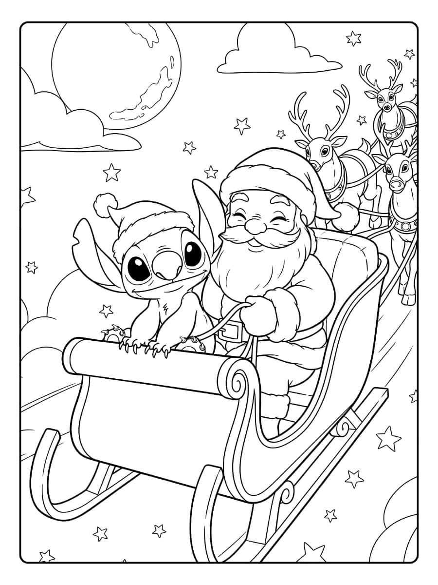 ausmalbilder weihnachten disney (17)